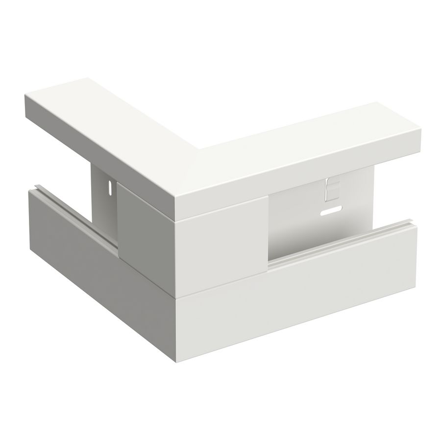 Buitenhoekstuk +D YH-170/72 WGX signaalwit RAL9003
