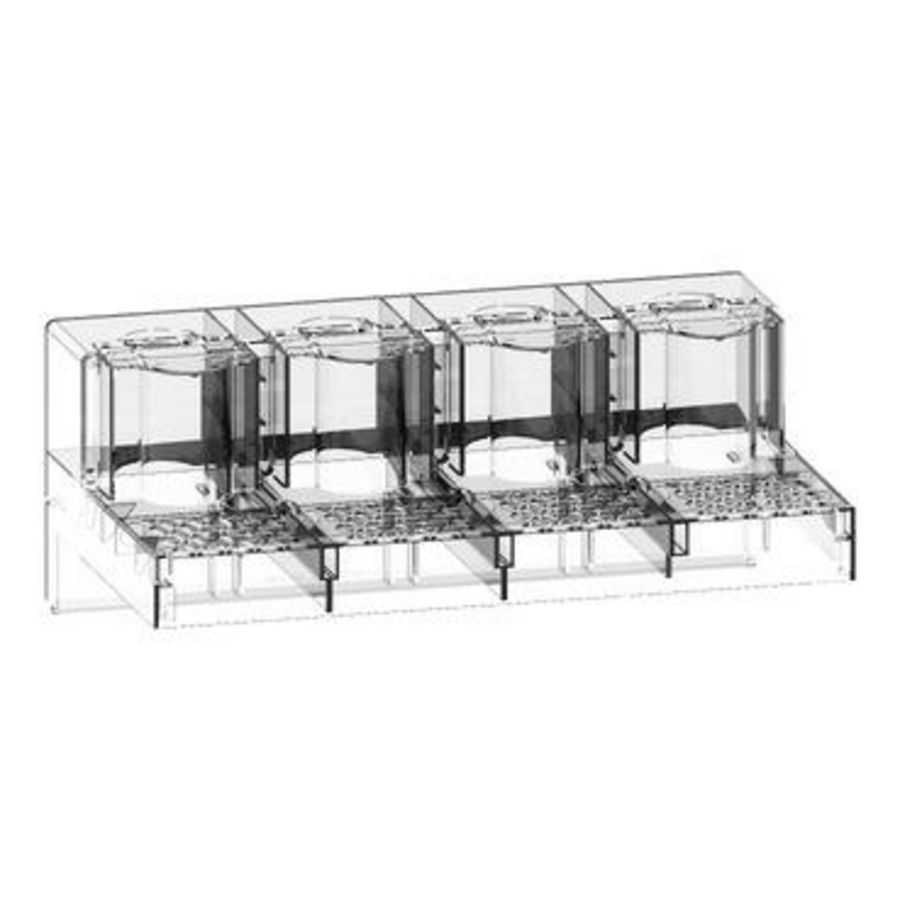 Klemmenafdekking IP20 voor contactor TeSys Giga 630-800 4P