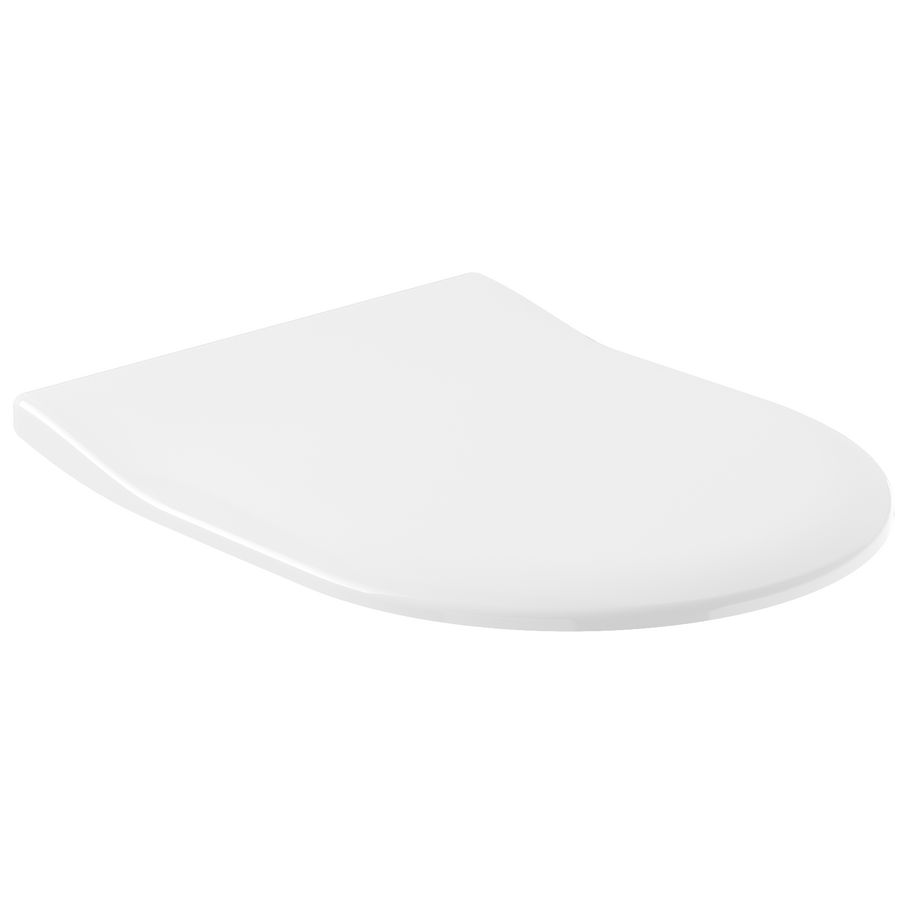 Architectura SlimSeat closetzitting wit scharn.RVS