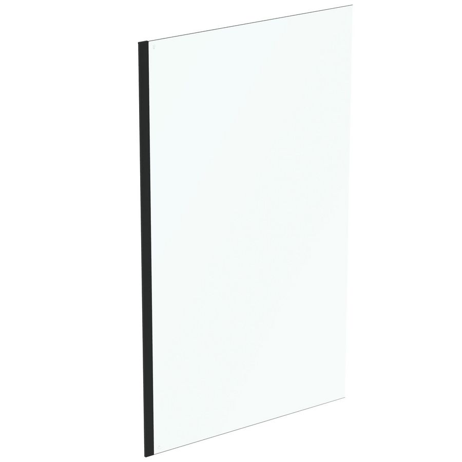 Inloop douchewand 1200x1950mm omk silk black Connect 2