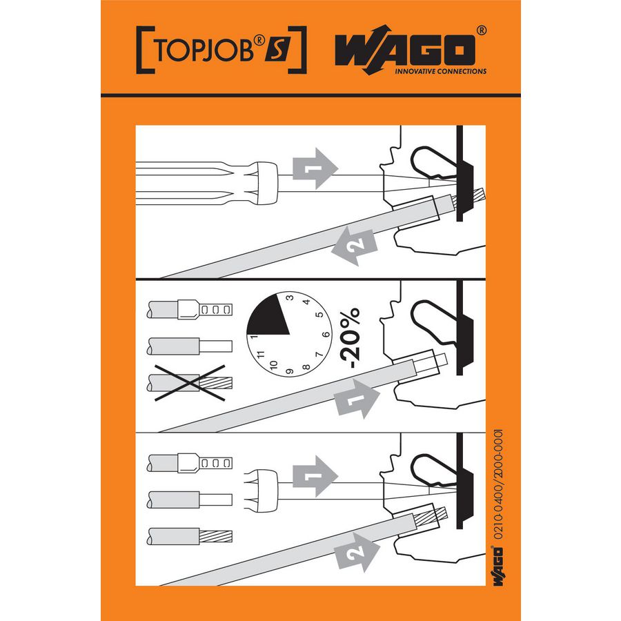 Instructiesticker 210-400/2000-001