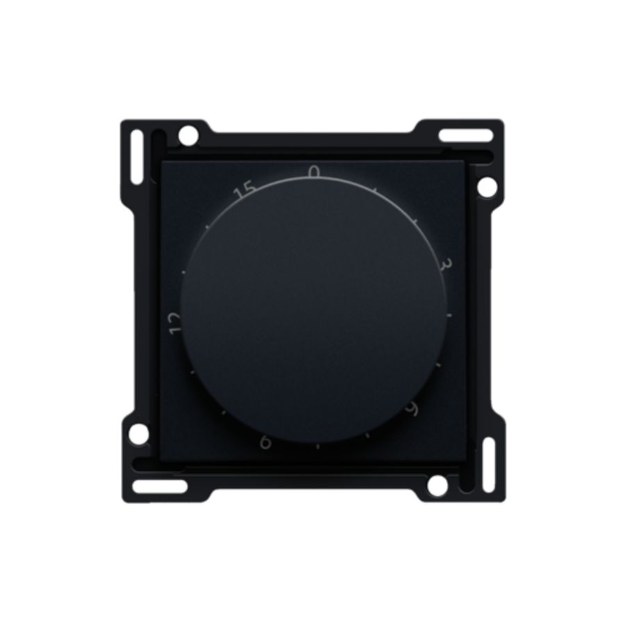 Afwerkingsset timer regelbaar tot 15 min. black coated