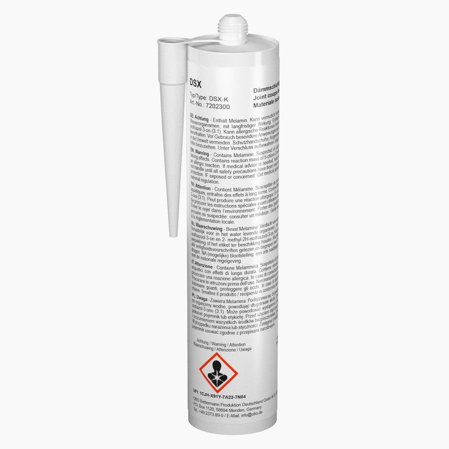 Isolatielaagvormer in spuit 300ml Intumeszierender Baustoff