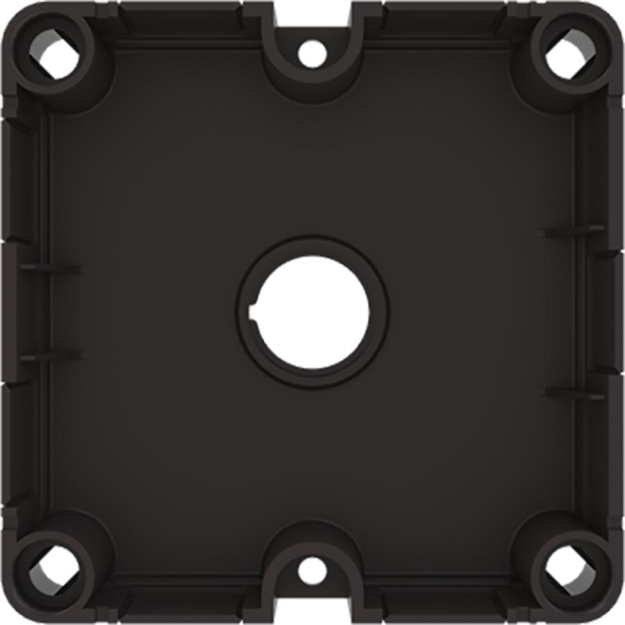 Onderbak 3640 zwart zonder deksel gerecycled kunststo VVE=50