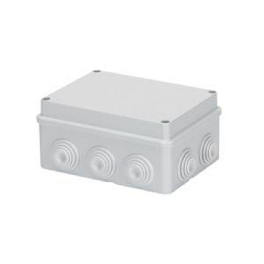 VERDEELDOOS GEWOON GESCHROEFD DEKSEL IP55 INTERNE AFMET. 1