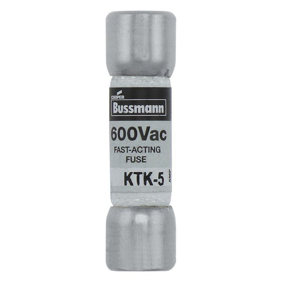 Zekering laagspanning 5A AC 600V 10x38mm UL CSA VVE=10