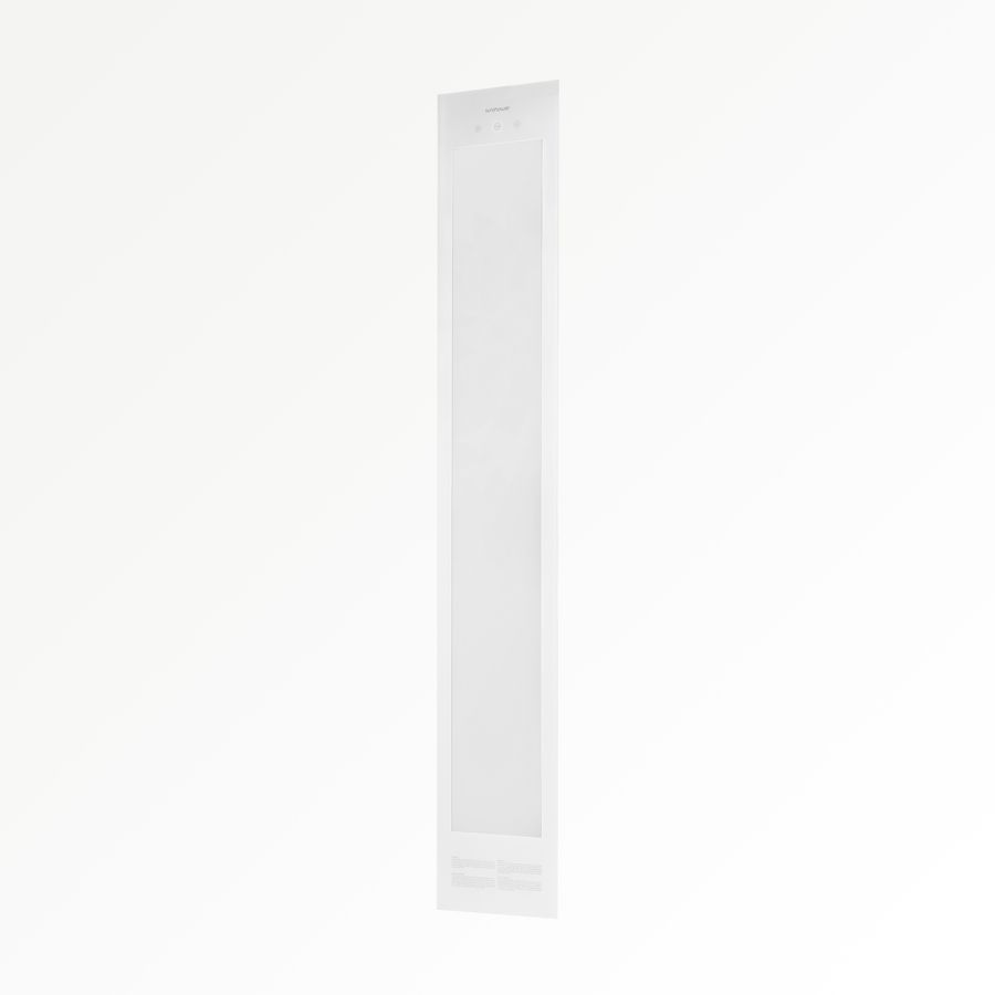 Glasplaat Deluxe wit