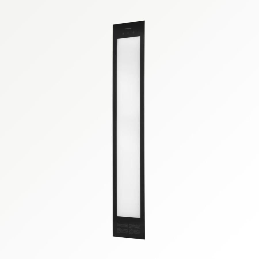 Glasplaat Deluxe B+D73:D102 zwart