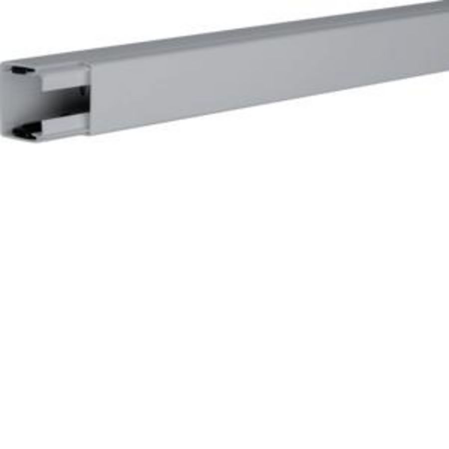 Lengte a 2m. Bodemprofiel + deksel 40x40mm LF grijs