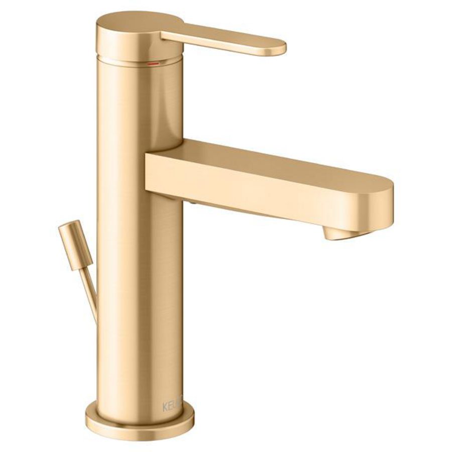 1-hendel wastafelmengkraan 100 m/trekst/afvoergarn/IXMO Flat/rond mes