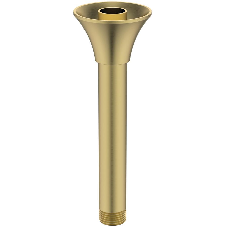 Douchearm hoofddouche 55x55x180mm brushed gold La Dolce Vita