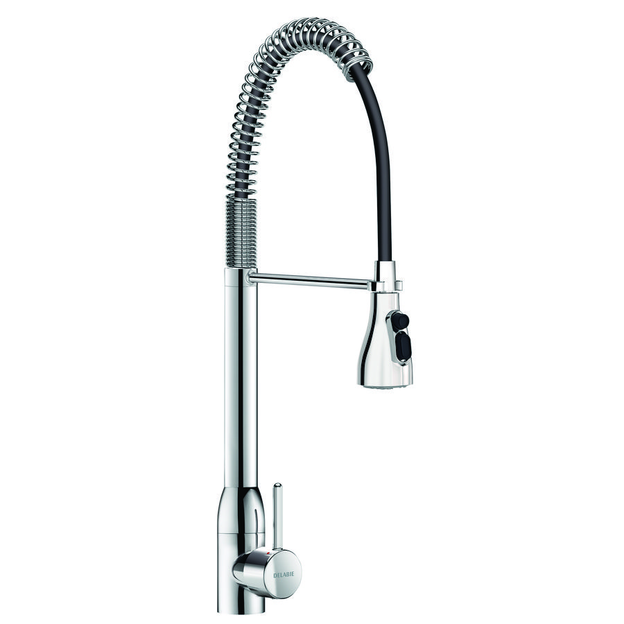 Voorspoelkolom met 1-gatsmengkraan zonder tapkraan