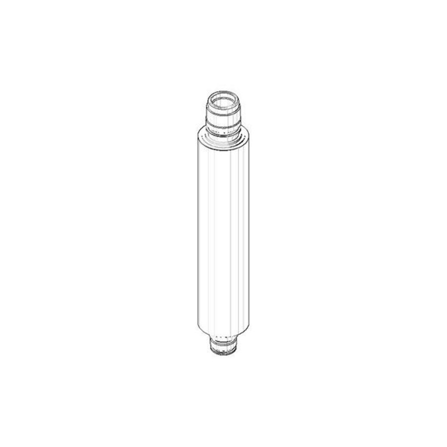 Aansluiting 35x206,5mm chr