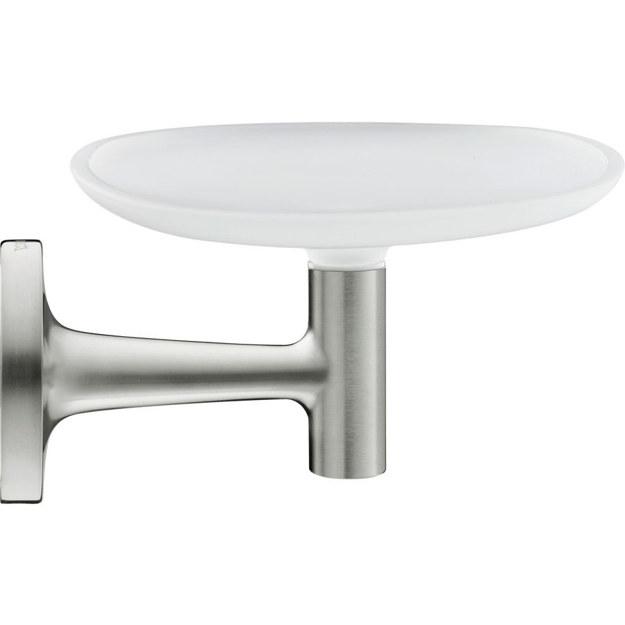 Starck T Zeepbakje roestvrij staal Geborsteld 140x119x66mm