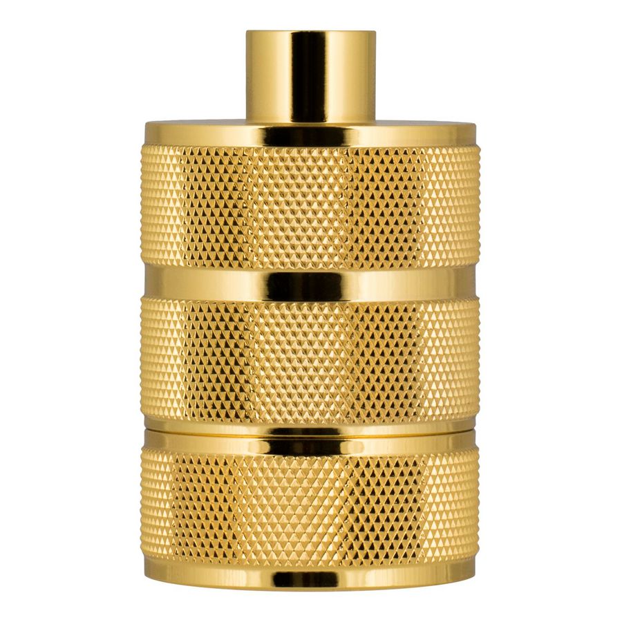 Lamphouder Alu Grid E27 goud
