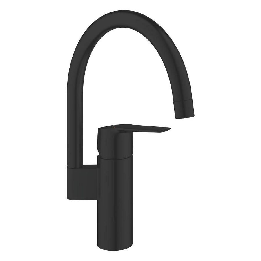 Start Keukenmengkraan C-uitloop Matte Black