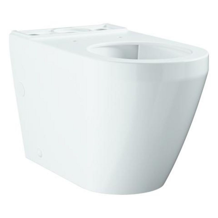 Euro Ceramic staand closet tbv duoblok randloos (excl. zitting / reservoir)