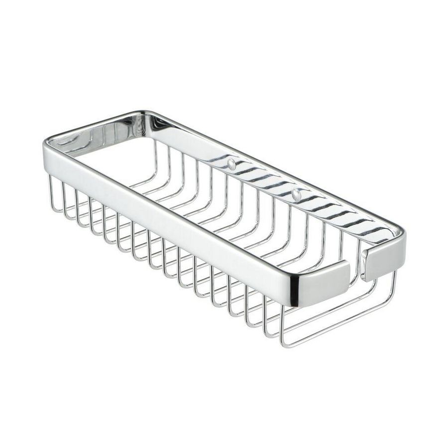 Fleshouder / douchemand chroom 250x95mm BASKET