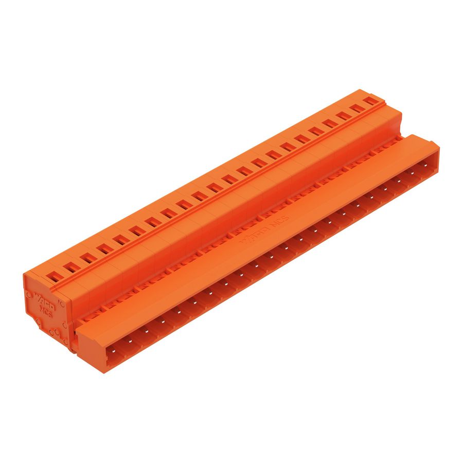 1-draads male steker 2,5mm² oranje 231-652/018-000 VVE=10