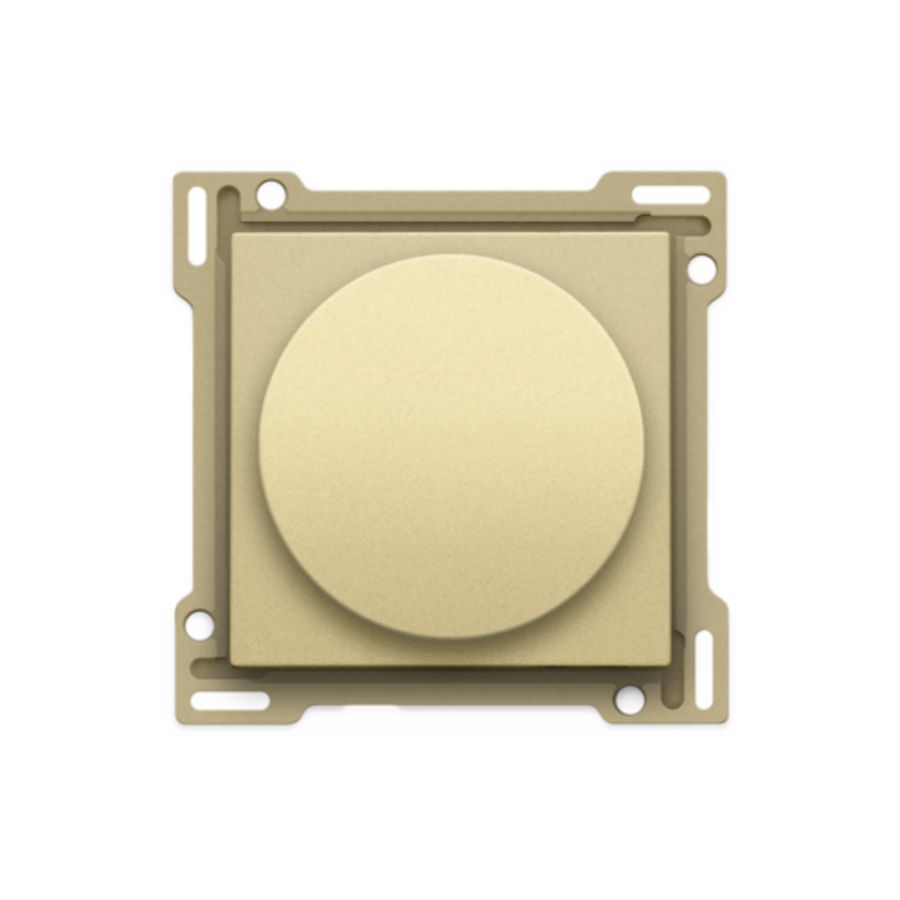 Afwerkingsset draaiknopdimmer/snelh.reg. incl. draaikn gold