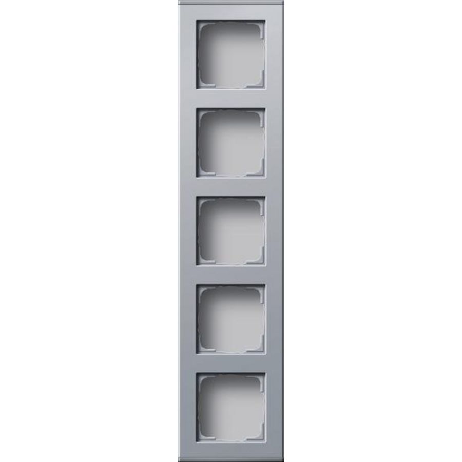 Profiel 5-voudig verticaal + horizontaal Profiel 55 aluminium