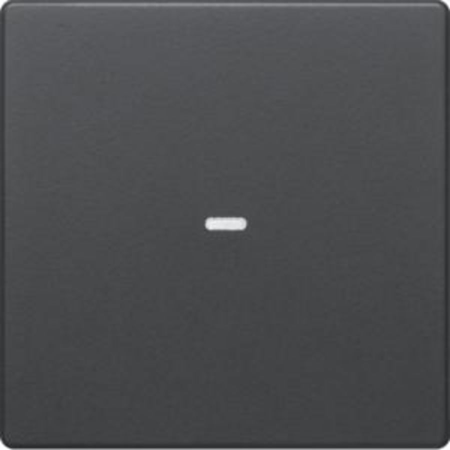Drukknopmodule afdekking 1-v berker Q.1/Q.3/Q.7 antraciet