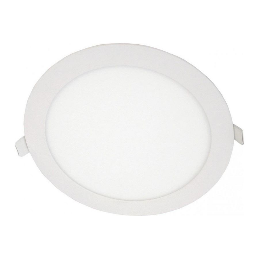 Downligher Round P LED1x1200 G599 T830 OP IP44 EURO PLUG EMG