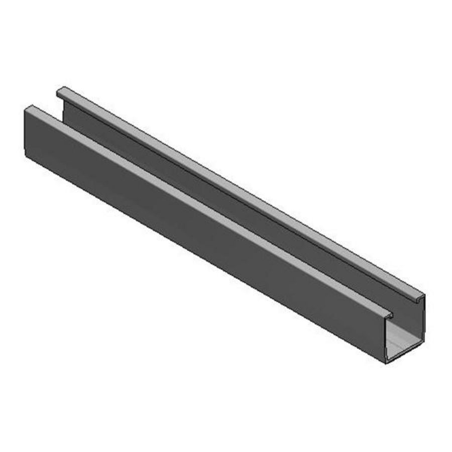 Trapezium profiel L440mm 310-350mm alu tbv EPDM