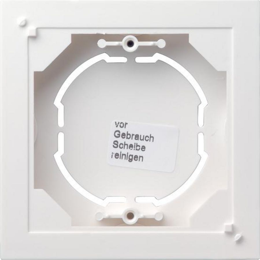 opbouwbehuizing 1-voudig vlak Gira Standard 55 zuiver wit m