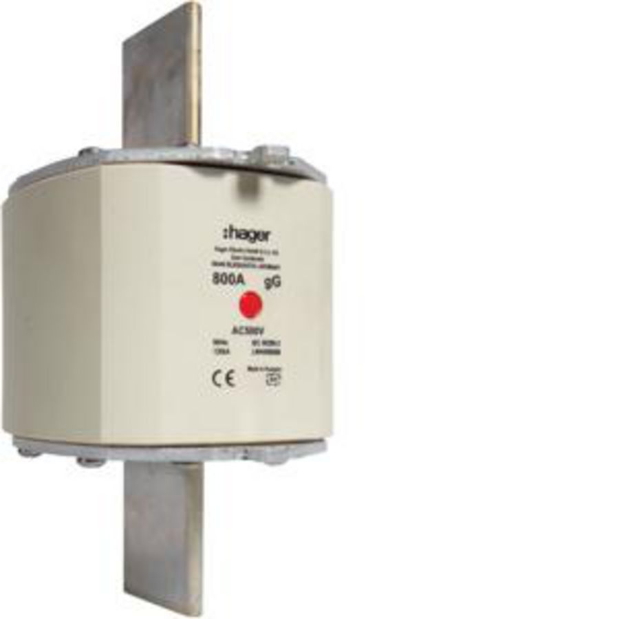 Mespatroon NH4A 800A 500V gG middenmelder