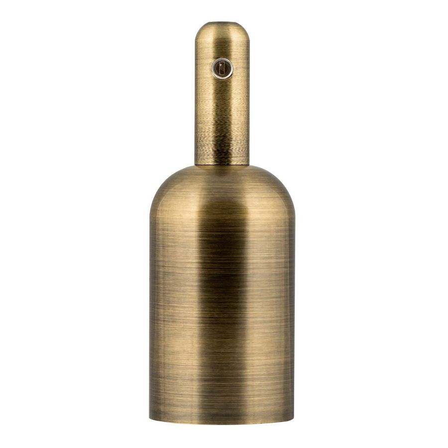Lamphouder Alu Bottle E27 brons antiek