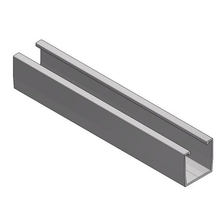 Profiel zonneschans L=2098mm alu