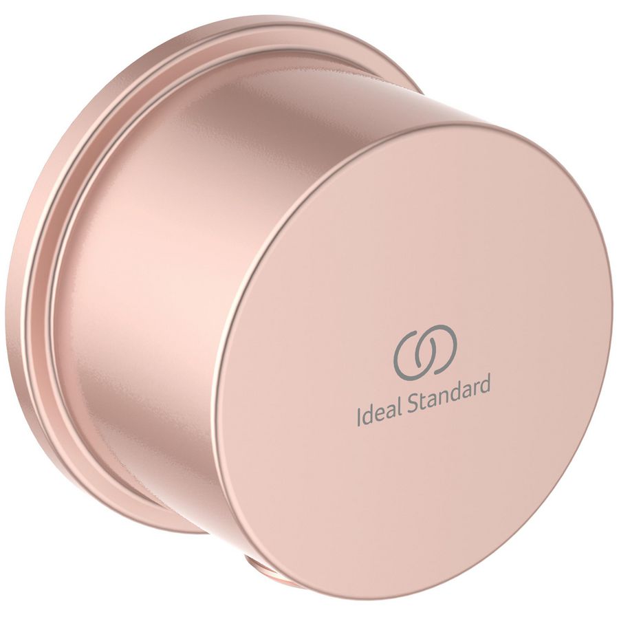 Wandaansluitbocht rond G1/2" roze Idealrain