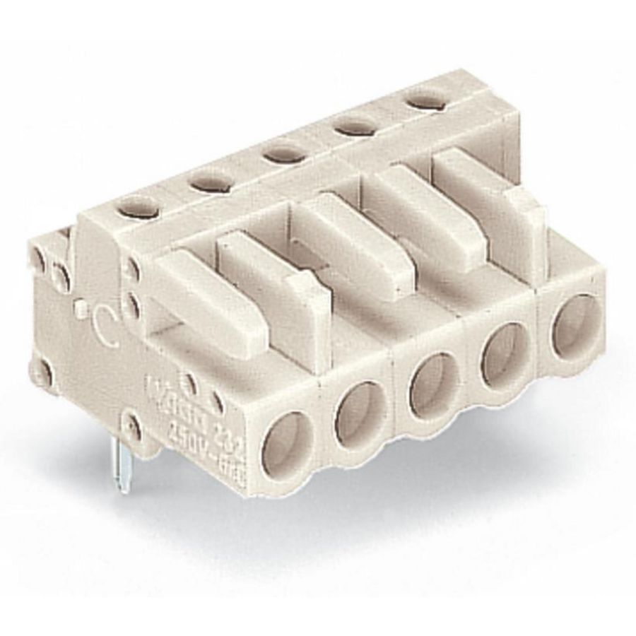 THT FE steker HA raster 5mm li.grijs 722-232 VVE=100