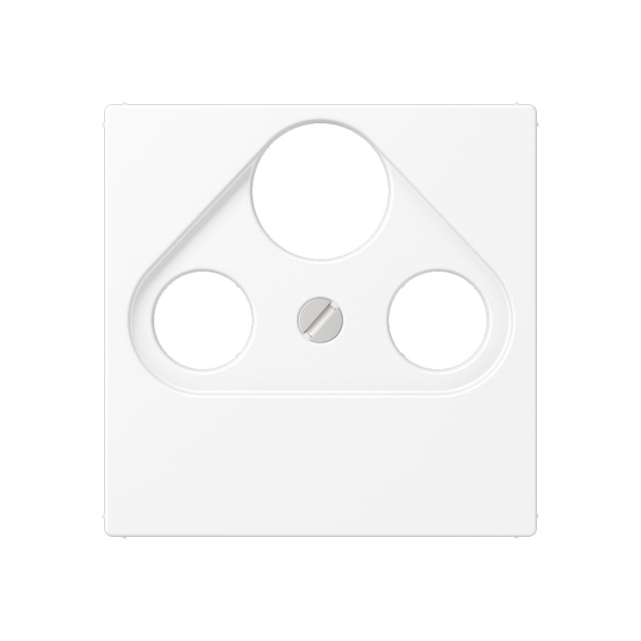 Afdekking A500 wit mat slagvast voor SAT-TV