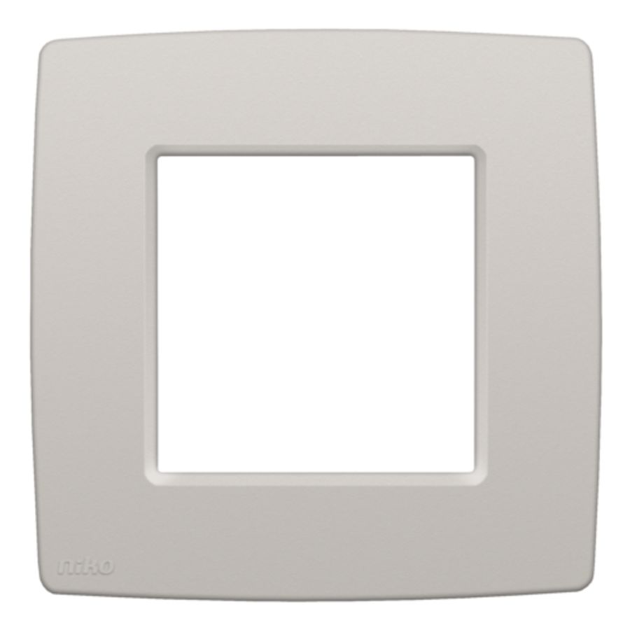 Enkelvoudige afdekplaat Original light grey