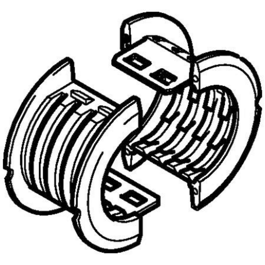 Inleggarnituur Flowfit voor vastpuntbeugel d32 VVE=10