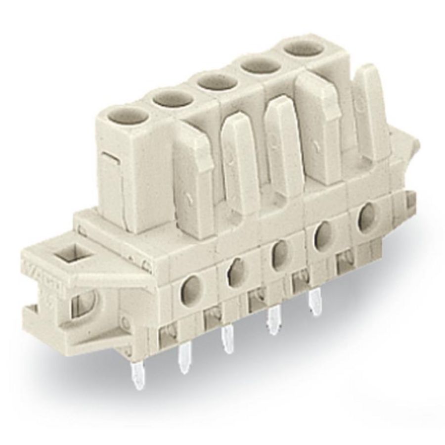 THT FE steker RE raster 5mm li.grijs 722-132/031-000 VVE=100
