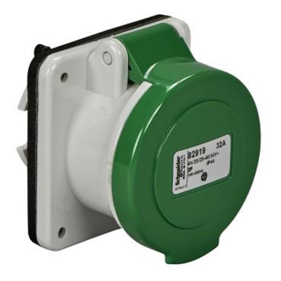 Industriele inbouwcontactdoos 3P 32A 20-25/40-50 AC PratiKa