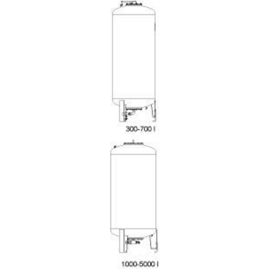 CG 300.6 E, uitbreidingsvat Compresso