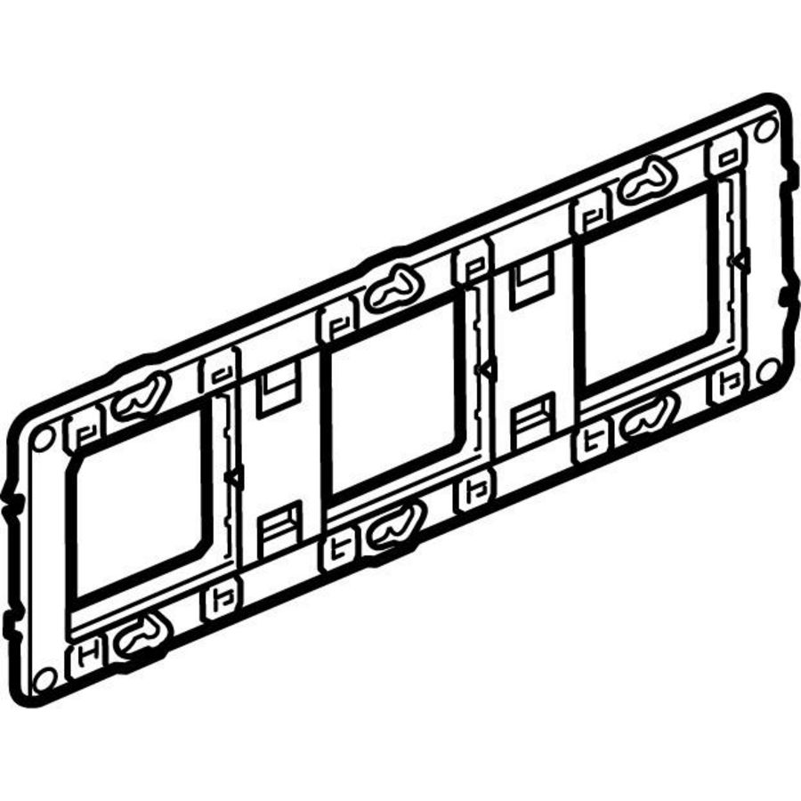 Inbouwraam 3x2 modulen Mosaic VVE=5