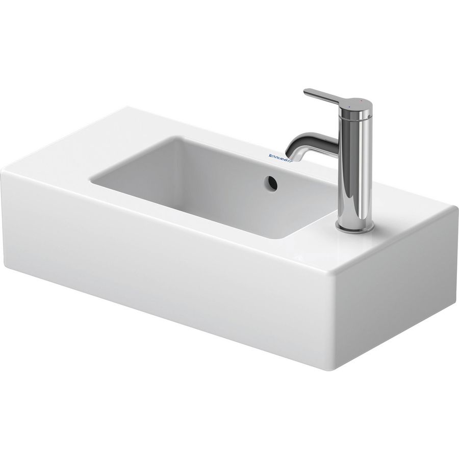 VERO #070350 fontein 500mm wit met kraangat met overloop