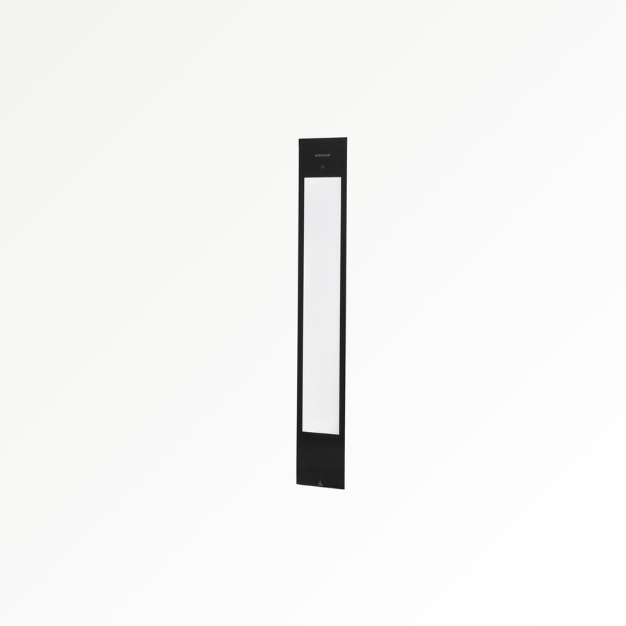 Glasplaat Pure XL/ Solo zwart