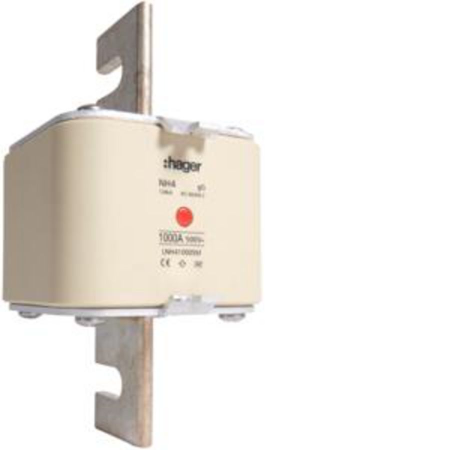 Mespatroon NH4 1000A 500V gG middenmelder