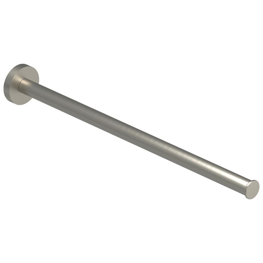 Handdoekrek vast 1-lids 38cm geborsteld nickel