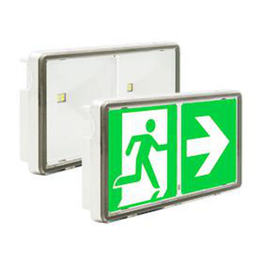 Noodverlichting Ontec S20 M1X 60/180 M/NM ST IP65 White