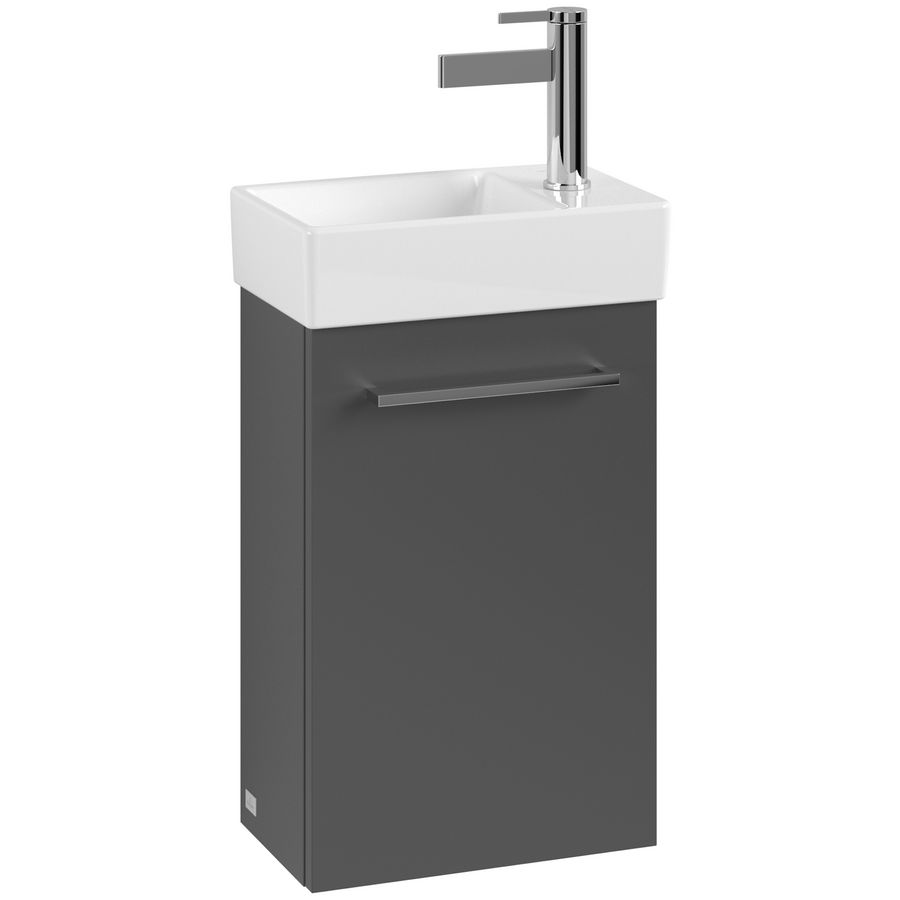 Wastafelonderkast Avento 340x514x234mm Graphite A87600VR