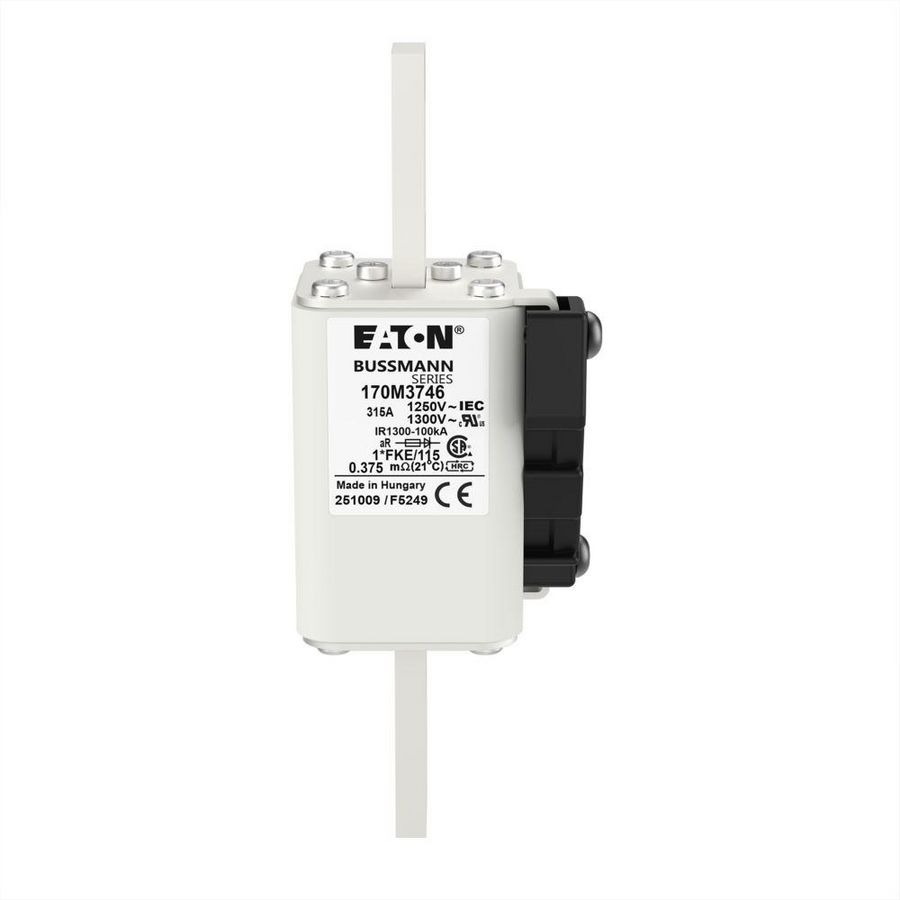 Zekering h. snelheid 315A AC 1250V 100kA compact 1 45 VVE=2