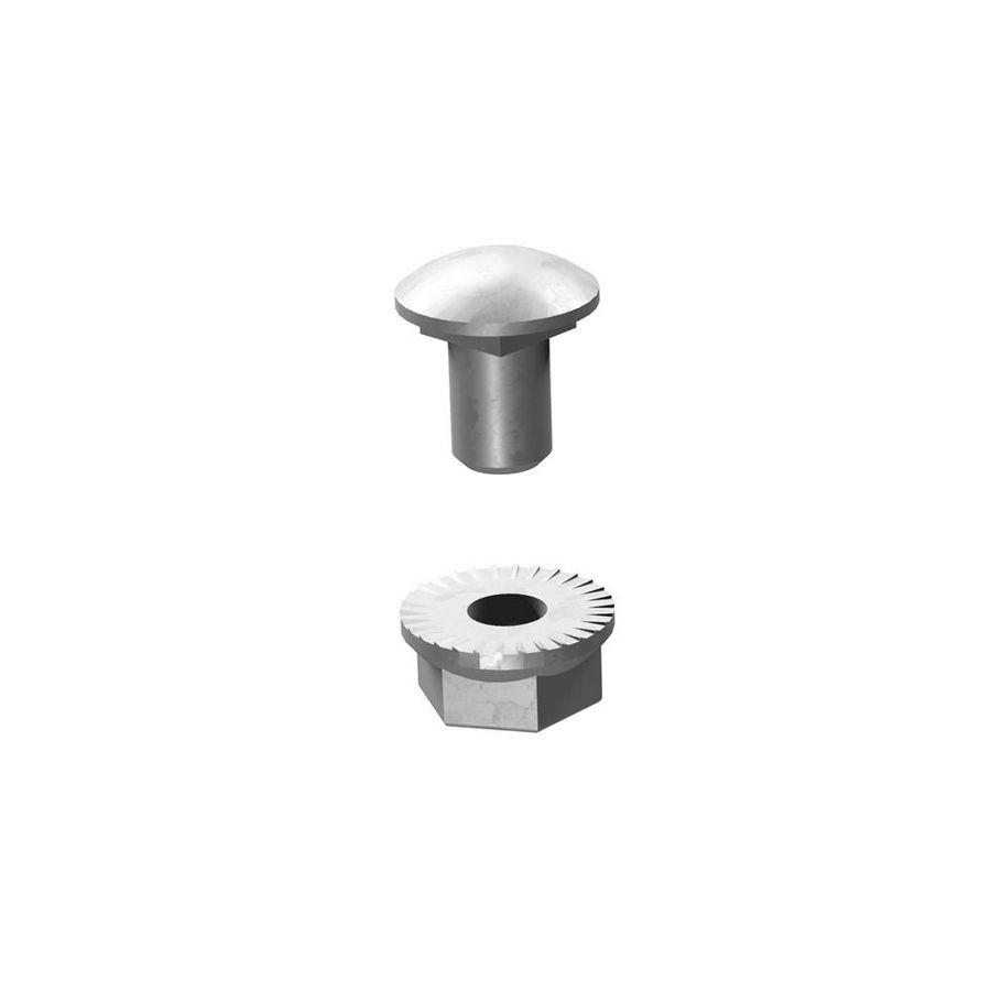 Slotbout + kraagmoer BTRCC M6x12 316L VVE=100