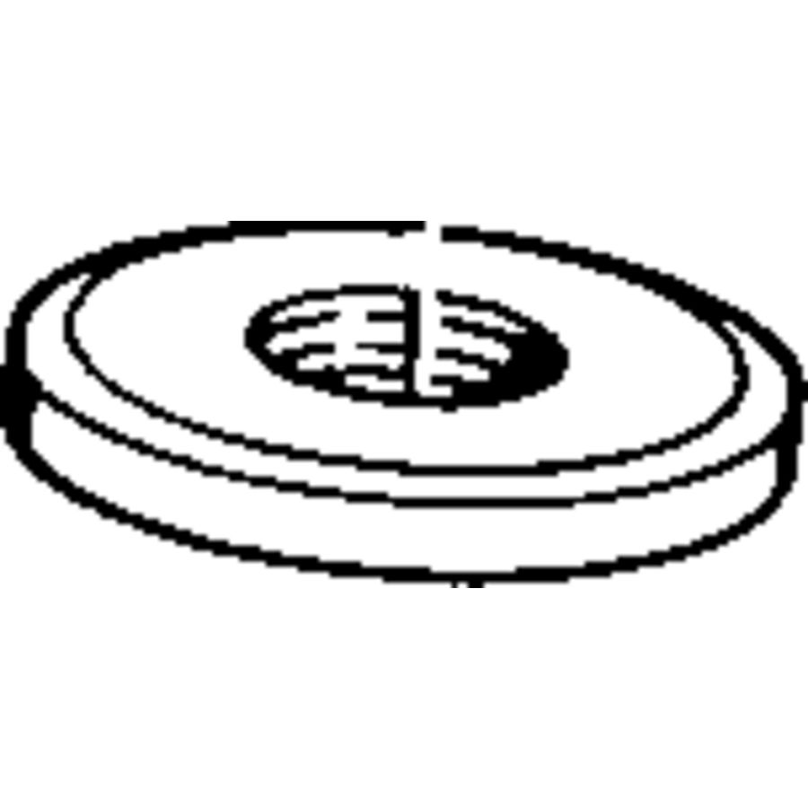 Rozet 59910125 chroom 59912023